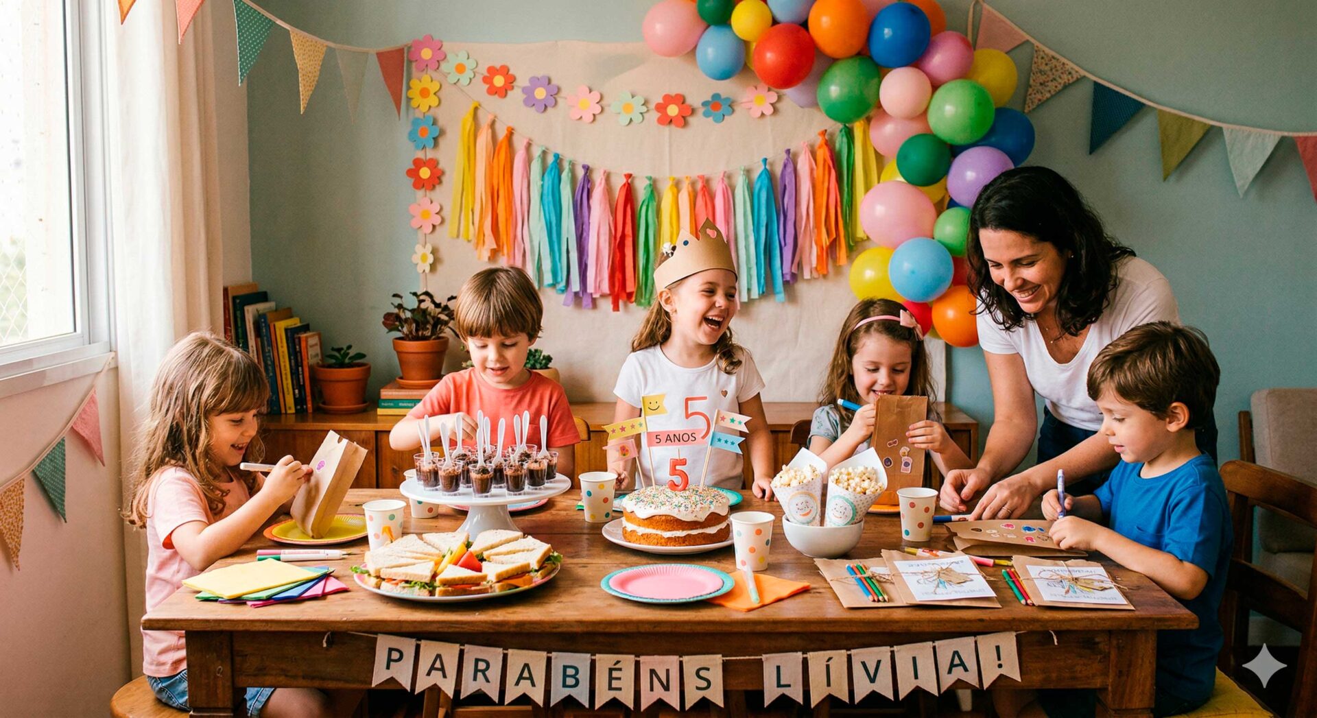 Dicas para criar uma festa de aniversário infantil econômica.