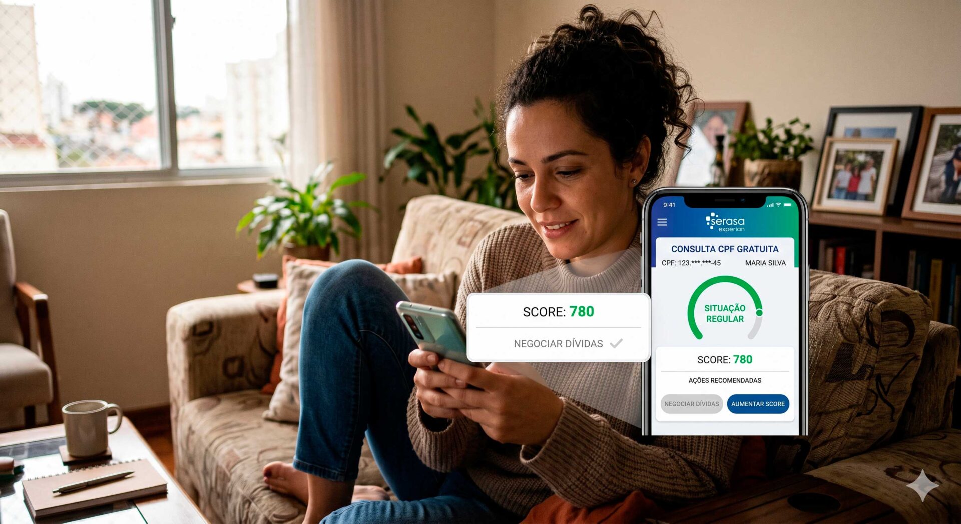 Como Consultar e Limpar o Nome no Serasa de Graça Pelo Celular.