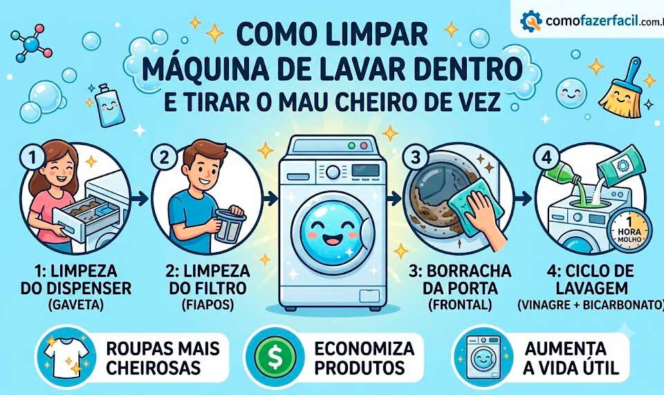 Como-Limpar-Maquina-de-Lavar-por-Dentro-e-Tirar-o-Mau-Cheiro-de-Vez