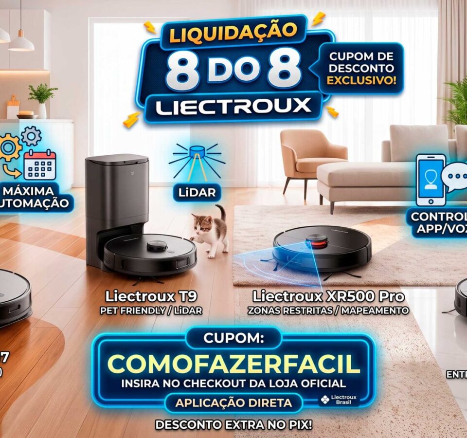 Liquidacao-8-do-8-Liectroux-Cupom-de-Desconto-COMOFAZERFACIL