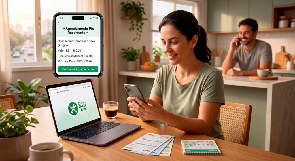 Como Agendar Pix Recorrente no Seu Banco para Não Esquecer Mais as Contas
